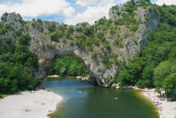 Der Pont d'Arc